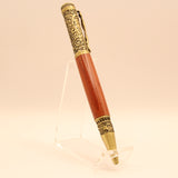 LP-AF Love Redheart Twist Pen With Antique Brass Trim