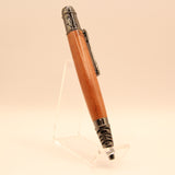 D-AAB Dog Lover Red heart Twist Pen With Gun Metal Trim