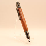 D-AAB Dog Lover Red heart Twist Pen With Gun Metal Trim