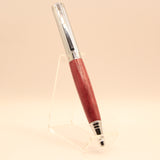 PY-G Polymath Purpleheart Twist Pen With Chrome Trim
