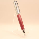 PY-G Polymath Purpleheart Twist Pen With Chrome Trim