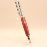 PY-G Polymath Purpleheart Twist Pen With Chrome Trim