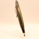 PP9-AH Polaris Pencil (0.9mm) Green and Brown Laminate with Gun Metal Trim