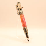 BSP-BG Bolt Action Steampunk Pink Acrylic With Antique Pewter Trim