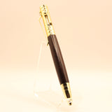 T-HC Bolt Action Tec East Indian Rosewood  Pen With Gold Trim