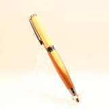 EA-DD Elegant American Cedar Twist Pen With Gun Metal Trim