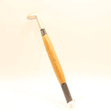 GDT-CF Desk Top Wood Wormy Chestnut With Gun Metal Trim