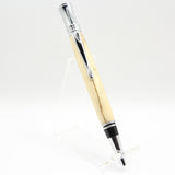 E-BAE Executive Spalted Pecan Twist Pen With Chrome Trim