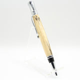E-BAE Executive Spalted Pecan Twist Pen With Chrome Trim