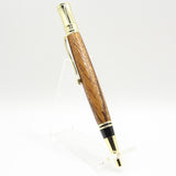 E-BAG Executive Zebrawood Twist Pen With Gold Trim