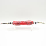 SR-ABE Seam Ripper Large and Small Red Acrylic With Chrome Trim
