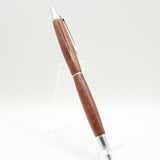 S-CBE Slimline Purpleheart Click Pen With Satin Chrome Trim