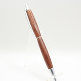 S-CBE Slimline Purpleheart Click Pen With Satin Chrome Trim