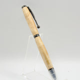 SRB-BE Slimline Rollerball Ambrosia Maple with Gun Metal Trim