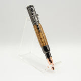 M-ACF Mini 4" Bolt Action Zebrawood With Gun Metal Trim