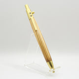 JB-BB Jazz Bolt Action Pen Olivewood With Satin Gold Trim