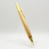 JB-BB Jazz Bolt Action Pen Olivewood With Satin Gold Trim