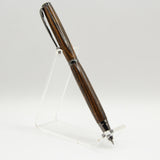 SRB-BG Slimline Rollerball Bocote with Gun Metal Trim