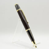 G-HG Gatsby Wenge Twist Pen With Gold Trim