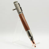 B-EBB Bolt Action Sapele Pen With Antique Pewter Trim
