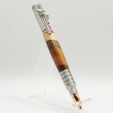 B-EBE Bolt Action Salute the Troops Remnant Pen With Antique Pewter Trim