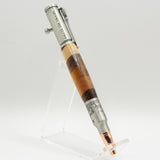 B-EBE Bolt Action Salute the Troops Remnant Pen With Antique Pewter Trim