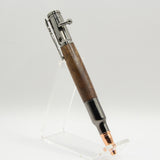 B-EBH Bolt Action Black Walnut Pen With Gun Metal Trim