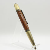 SA-C Sierra Tambuti Twist Pen With Antique Brass Trim