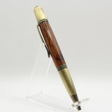 SA-C Sierra Tambuti Twist Pen With Antique Brass Trim
