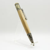 NT-G Nautical Poplar Twist Pen With Antique Brass Trim