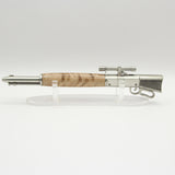 LAR-FI Lever Action Rifle Quilted Maple With Antique Pewter Trim