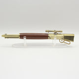 LAR-IB Lever Action Rifle Rosewood With Antique Brass Trim