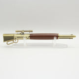 LAR-IB Lever Action Rifle Rosewood With Antique Brass Trim