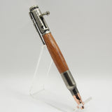 B-ECE Bolt Action Merbau Pen With Antique Pewter Trim