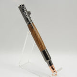 B-ECI Bolt Action Sapele Pen With Gun Metal Trim