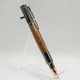 B-ECI Bolt Action Sapele Pen With Gun Metal Trim
