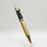 R-AE Revolver Beli Click Pen With Antique Brass Trim
