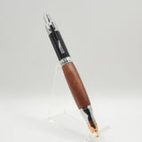 R-BA Revolver Padauk Click Pen With Chrome Trim