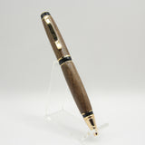 CG-DD Cigar Walnut Twist Pen With Gold Trim