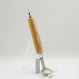 GDT-DC Desk Top Wood Dogwood With Chrome Trim