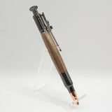 ERF-AC Eagle Rifle Click Pen Walnut With Gun Metal Trim