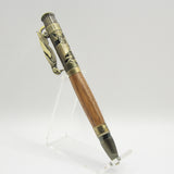 BW-AE Birdwatcher Beli Lever Action Pen with Antique Brass Trim