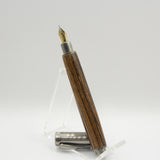 MF-AA Magnetic Fountain Pen Bocote With Gun Metal Trim