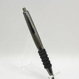 CT-AE Contour Black and Gray Laminate Click Pen With Gun Metal Trim and Black Cushion