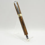 VSF-A Vertex Supreme Fountain Pen Bocote With Chrome and Gold Trim