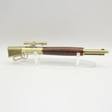 LAR-IH Lever Action Rifle East Indian Rosewood With Antique Brass Trim