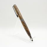 CF-BGA Comfort Bocote Twist Pen With Gun Metal Trim