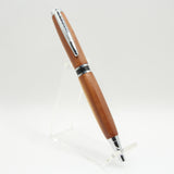 EA-EB Elegant American Cedar Twist Pen With Chrome Trim