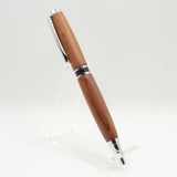 EA-EB Elegant American Cedar Twist Pen With Chrome Trim