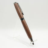 EA-EE Elegant American Walnut Twist Pen With Gun Metal Trim
